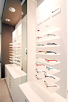 Furnishings for opticians Italy